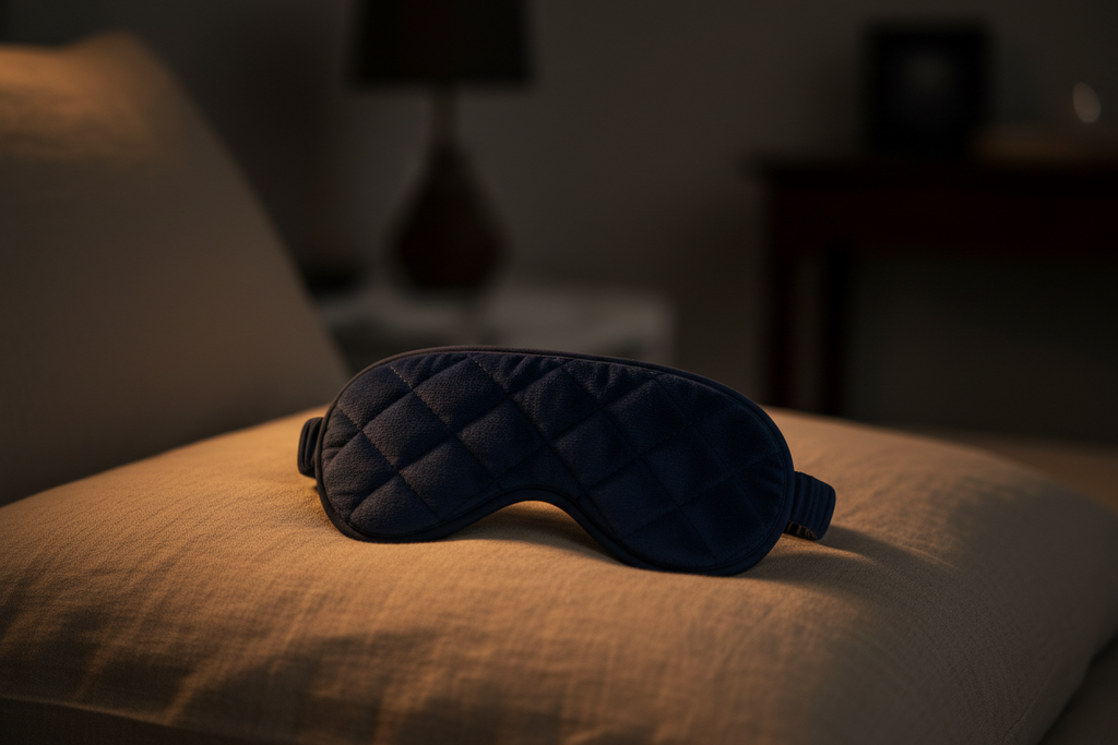 Wellazur Slaapmasker | Bluetooth slaapmasker voor zijslapers